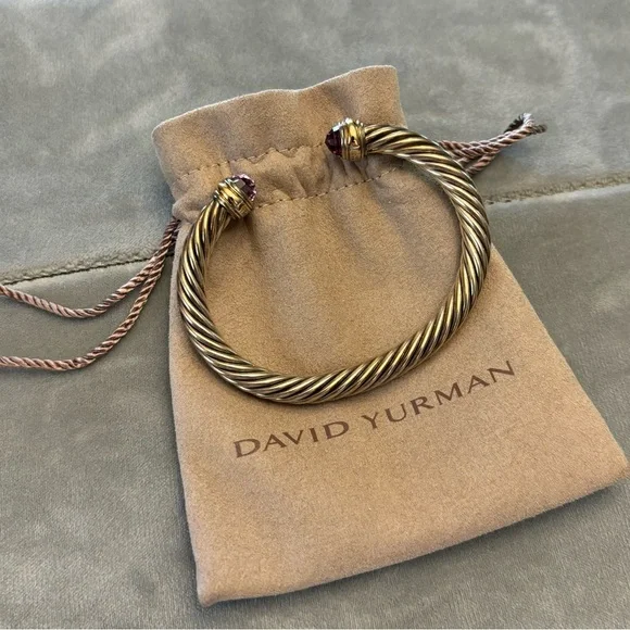 DAVID YURMAN ๐ AUTHENTIC Classic Cable Bracelet 7mm - Picture 15 of 15